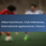 Jonathan Osorio: Notable performances, Club highlights, Achievements