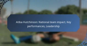 Atiba Hutchinson: National team impact, Key performances, Leadership