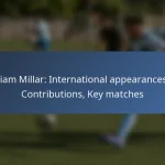 David Wotherspoon: National team impact, Key performances, Contributions